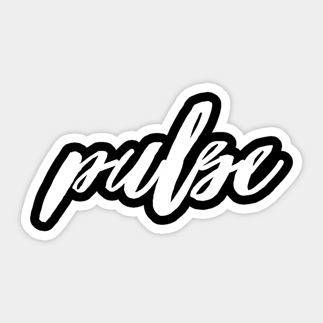 Pulse Logo Sticker by Pulse